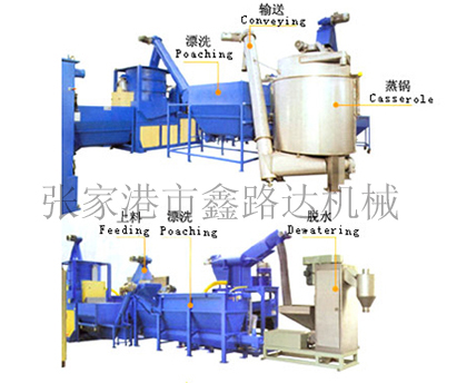 PET清洗干燥及造粒机组